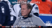 Bill Belichick Patriots GIF - Bill Belichick Patriots Extension GIFs
