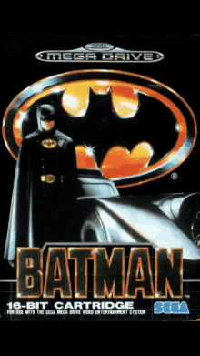 Batman Movie Poster GIF - Batman Movie Poster Sega GIFs