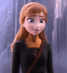 Anna Frozen GIF - Anna Frozen Touched GIFs