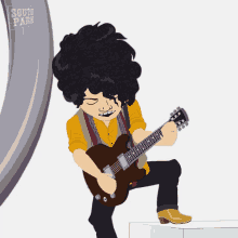 playing guitar kevin jonas south park s13e1 the ring