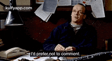 L'D Prefer Not To Comment..Gif GIF - L'D Prefer Not To Comment. Lewis Inspector Lewis GIFs