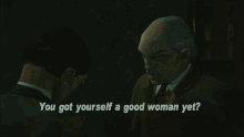 Gtagif Gta One Liners GIF - Gtagif Gta One Liners You Got Yourself A Good Woman Yet GIFs