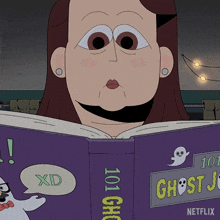 Reading Carol Kohl GIF - Reading Carol Kohl Carol & The End Of The World GIFs