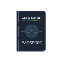 Appintheair Passport Sticker - Appintheair Passport Trip Stickers