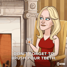 Dont Forget To Brush Your Teeth Jennifer F Jackson GIF - Dont Forget To Brush Your Teeth Jennifer F Jackson Kellyanne Conway GIFs