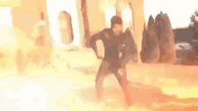 King Vader Dance GIF - King Vader Dance Fire GIFs