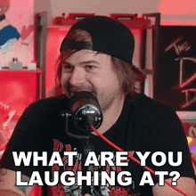What Are You Laughing At The Dickeydines Show GIF - What Are You Laughing At The Dickeydines Show What'S So Funny GIFs