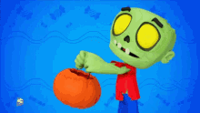 Zombie Trick Or Treat GIF - Zombie Trick Or Treat Give Me Candy GIFs