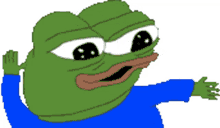 pepe the frog happy dance moves