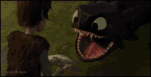 Yum, Fish - How To Train Your Dragon GIF - How To Train Your Dragon Dragon Fish GIFs