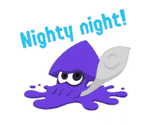 Squid Night GIF - Squid Night Splatoon2 GIFs