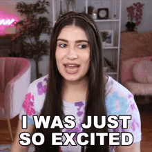 I Was Just So Excited Marissa Rachel GIF - I Was Just So Excited Marissa Rachel Im Just So Happy GIFs