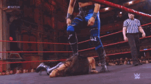 Rhea Ripley Stomp GIF - Rhea Ripley Stomp Wrestling GIFs