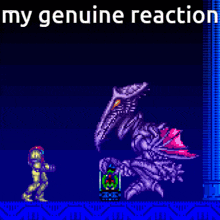 My Genuine Reaction Metroid GIF - My Genuine Reaction Metroid Super Metroid GIFs