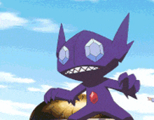 Sableye Pokemon GIF - Sableye Pokemon Power Gem GIFs