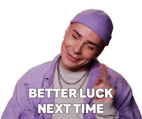 Better Luck Next Time Q Sticker - Better Luck Next Time Q Rupaul’s Drag Race Stickers
