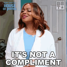 Its Not A Compliment Gloria GIF - Its Not A Compliment Gloria House Of Payne GIFs