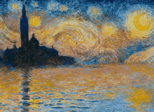 Starry Night Van Gogh GIF - Starry Night Van Gogh Renassaince GIFs