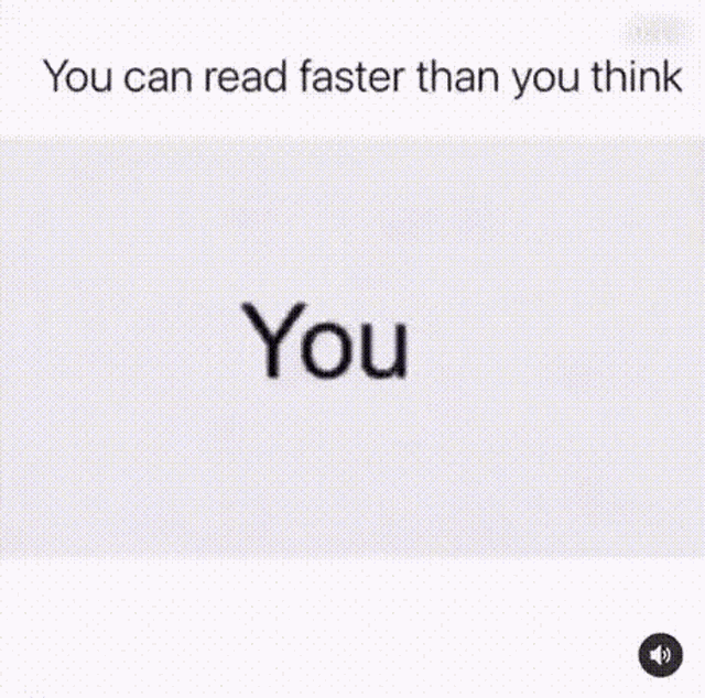You Can Read Fast GIF You Can Read Fast Discover & Share GIFs