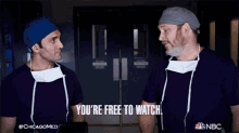 Youre Free To Watch Dr Crockett Marcel GIF - Youre Free To Watch Dr Crockett Marcel Dr Marvin Simms GIFs
