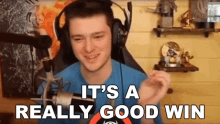 Its A Really Good Win Colton Wall GIF - Its A Really Good Win Colton Wall Coltonw83 GIFs