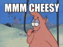 Spongebob Patrick Star GIF - Spongebob Patrick Star Mmm Cheesy GIFs