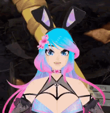 Silvervale Bunny Ears GIF - Silvervale Bunny Ears Scared GIFs