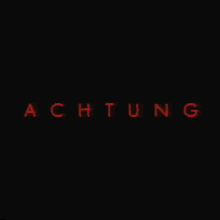 Achtung Attention GIF - Achtung Attention Red GIFs