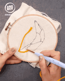 Sewing Pen Stitching GIF - Sewing Pen Stitching Needlework GIFs