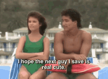 saved by the bell life guards real cute cute guy
