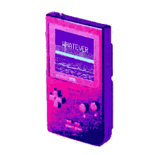 Whatever Gameboy GIF - Whatever Gameboy Purple GIFs
