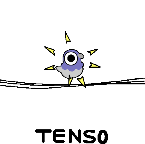 Tense Pigeon Walks On Electric Wire Sticker - Bro Pigeon Tenso Electrocuted Stickers