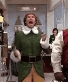 Excited Xmas GIF - Excited Xmas Crazy GIFs