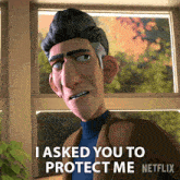 I Asked You To Protect Me Mr Strickler GIF - I Asked You To Protect Me Mr Strickler Trollhunters Tales Of Arcadia GIFs