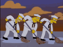 In The Navy Homer Simpson GIF - In The Navy Homer Simpson Dancing GIFs