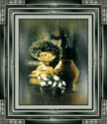 Bon Anniversaire Flowers GIF - Bon Anniversaire Flowers Picture Frame GIFs
