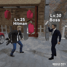 Hitman Mafia Boss GIF - Hitman Mafia Boss Guns GIFs