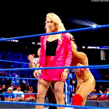 Lacey Evans Charlotte Flair GIF - Lacey Evans Charlotte Flair Wwe GIFs
