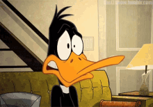Worried Daffy GIF - Worried Daffy Shocked GIFs