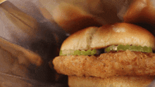 Mcdonalds Mccrispy GIF - Mcdonalds Mccrispy Chicken Sandwich GIFs