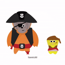 Pirate Squeakyandb GIF - Pirate Squeakyandb Ahoy GIFs