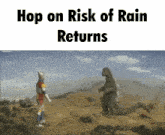 Hop On Risk Of Rain Returns Jet Jaguar GIF - Hop On Risk Of Rain Returns Risk Of Rain Risk Of Rain Returns GIFs