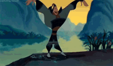 Mulan Workout GIF