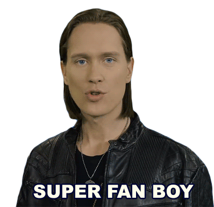 Super Fan Boy Pellek Sticker - Super Fan Boy Pellek Per Fredrik Asly Stickers