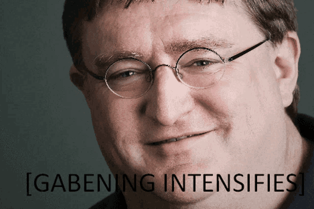 Gaben - Gabe Newell Meme Sticker for Sale by KiyomiShop