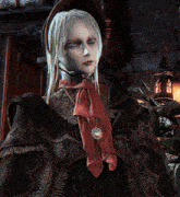 Bloodborne Even She Was Weirded Tf Out GIF - Bloodborne Even She Was Weirded Tf Out GIFs