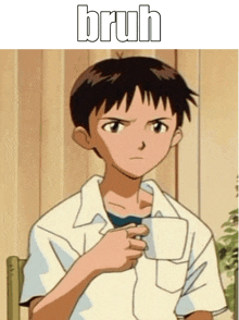 Shinji Bruh GIF - Shinji Bruh Bruh Meme GIFs