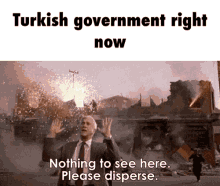 Turkey Nothing To See GIF - Turkey Nothing To See Naked Gun GIFs