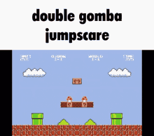 Gomba Jumpscare GIF - Gomba Jumpscare Double GIFs