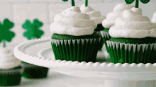 green velvet cupcakes st patricks day cupcakes dessert green velvet